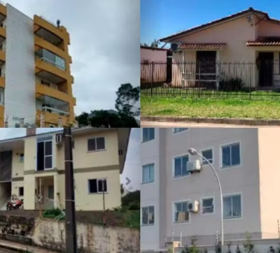 A Caixa Econômica Federal realiza, entre os dias 6 e 15 de março, um leilão de mais de 300 imóveis, localizados em todo o Brasil.